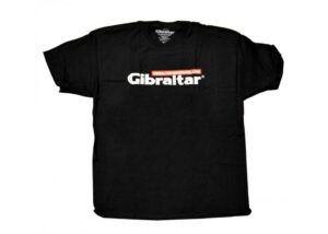 Gibraltar Logo Tee Shirt -Black XL