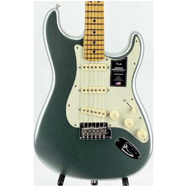 Fender American Professional II Stratocaster Electric Guitar Maple Fingerboard Mystic Surf