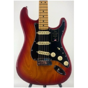 Fender American Ultra Luxe Stratocaster Plasma Red Burst Ser#: 011-8062-773-4491