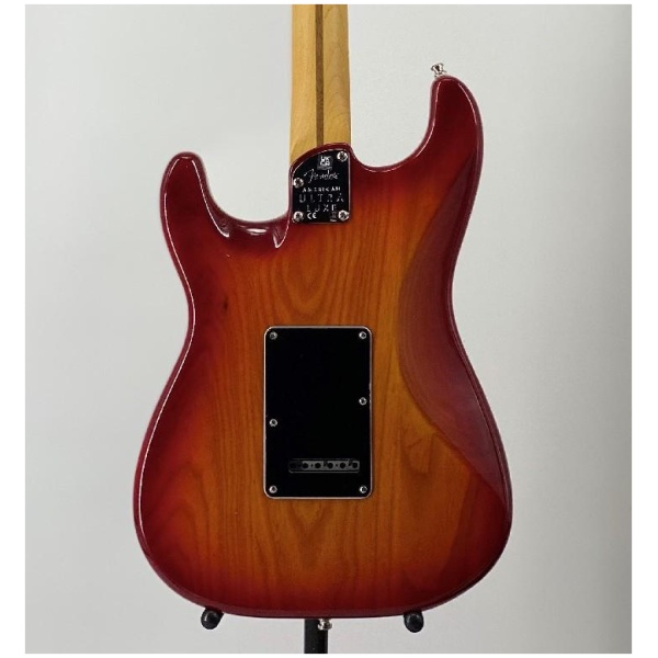 Fender American Ultra Luxe Stratocaster Plasma Red Burst