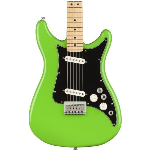 Fender Player Series Player Lead II Electric Guitar Maple Neck neon green
