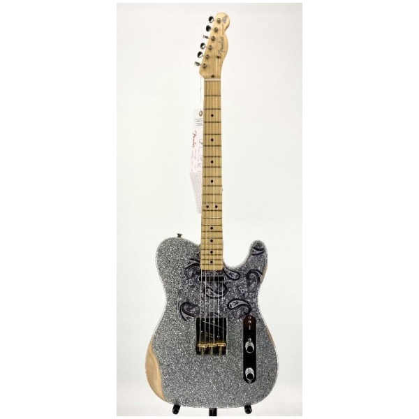 Fender Brad Paisley Road Worn Telecaster Silver Sparkle Ser#:MX22065042