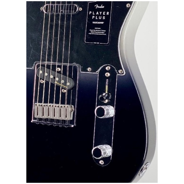 Fender Player Plus Telecaster Pau Ferro Fingerboard Silver Smoke Serial# MX21187659