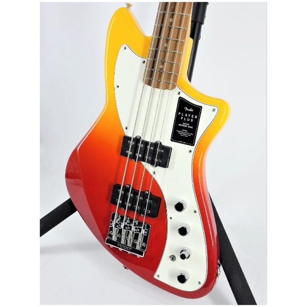 Fender Player Plus Active Meteora Bass Tequila Sunrise w/ Gig Bag Ser# MX22018046