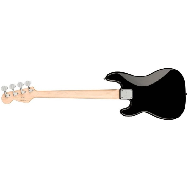 Squier by Fender Mini P Bass Laurel Fingerboard White Pickguard Black