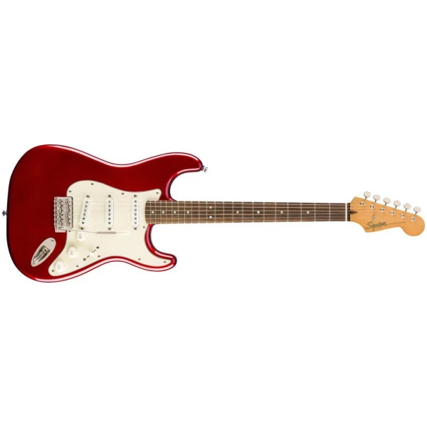 Squier by Fender Classic Vibe 60s Stratocaster Laurel Fretboard Candy Apple Red