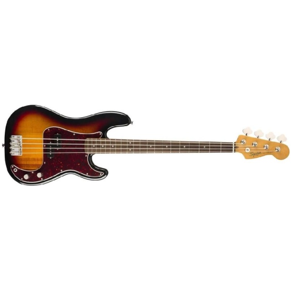 Squier by Fender Classic Vibe 60s P Bass Laurel Fretboard 3 Tone Sunburst