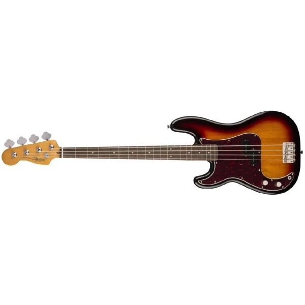 Squier by Fender Classic Vibe 60s P Bass Left Handed 3 Tone Sunburst
