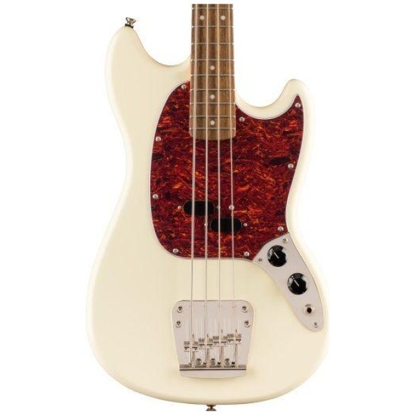 Squier by Fender Classic Vibe 60s Mustang Bass Laurel Fretboard Olympic White