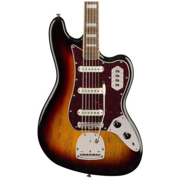 Squier by Fender Classic Vibe Bass VI Laurel Fingerboard Sunburst