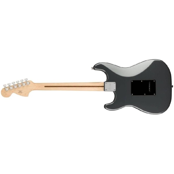 Squier by Fender Affinity Stratocaster Electric Guitar HH Laurel Fretboard Black Pickguard