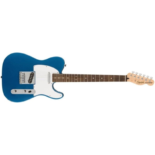 Squier by Fender Affinity Telecaster Electric Guitar Laurel Fretboard Lake Placid Blue