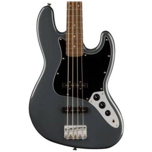 Squier by Fender Affinity Series Jazz Bass Charcoal Frost Metallic