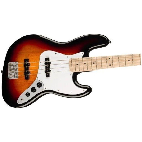 Squier by Fender Affinity J Bass Guitar Maple Neck 3-Tone Sunburst