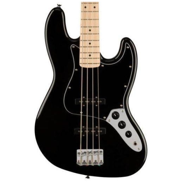 Squier by Fender Affinity J Bass Guitar Maple Neck Black