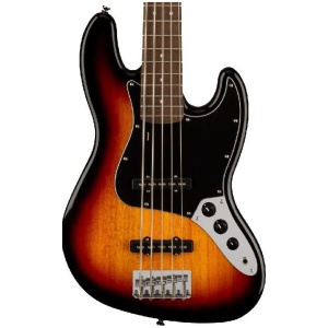 Squier by Fender Jazz Bass V Laurel Fingerboard 3-Color Sunburst