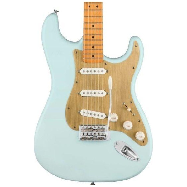 Squier by Fender 40th Anniversary Stratocaster Vintage Edition Satin Sonic Blue