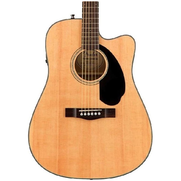 Fender CD-60SCE Dreadnought Acoustic Electric Guitar Natural
