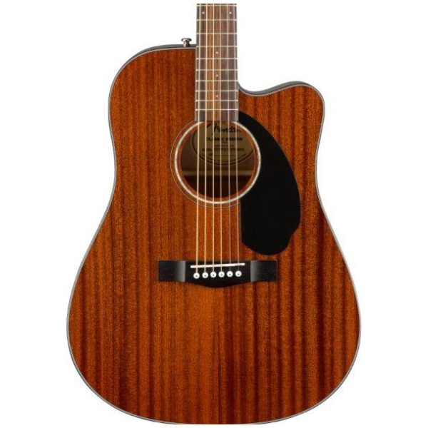 Fender CD60-SCE Acoustic Electric Guitar All Mahogany