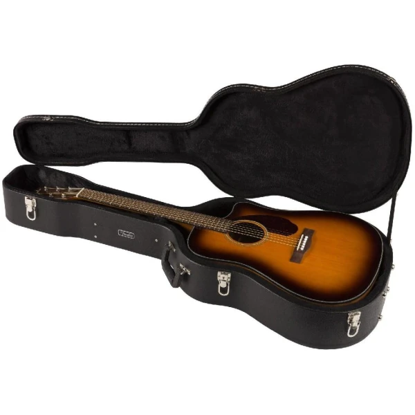 Fender CD-140SCE Dreadnought Walnut Fingerboard Sunburst with case
