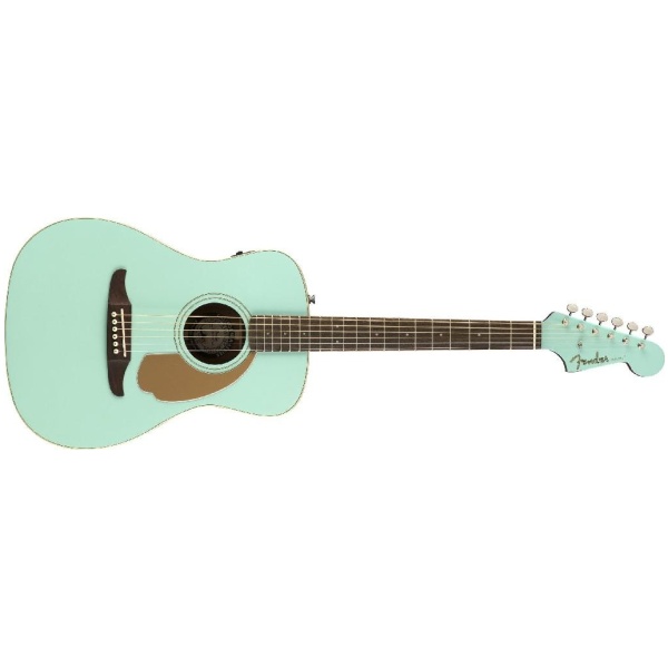 Fender Malibu Player Acoustic Electric Guitar Aqua Splash