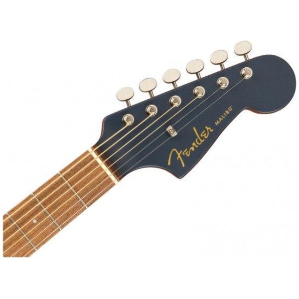Fender Malibu Player Acoustic Electric Guitar Midnight Satin