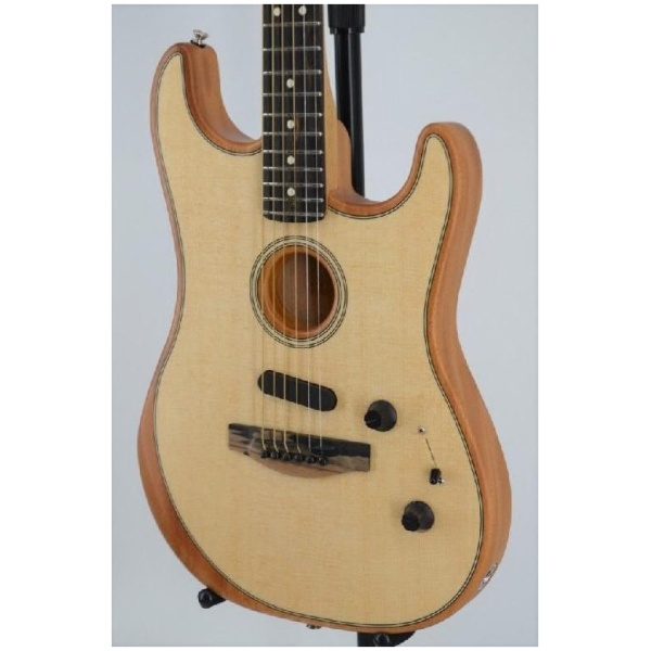Fender American Acoustasonic Stratocaster Natural Serial #US202093