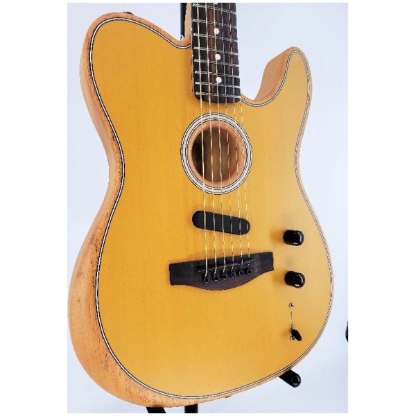 Fender Acoustasonic Player Telecaster Butterscotch Blonde w/ Gig Bag Ser#:MXA2102401