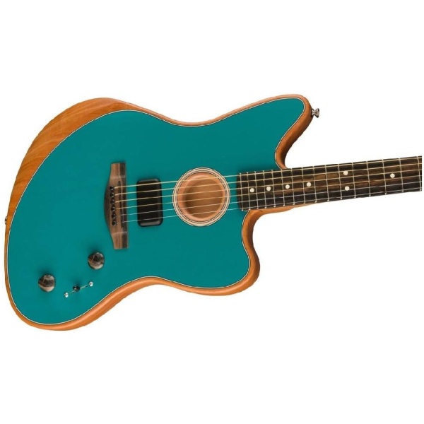 Fender American Acoustasonic Jazzmaster Ocean Turquoise Ser#:US220690A
