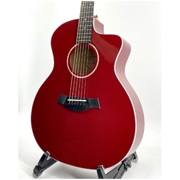 Taylor 214ce-Red DLX Grand Auditorium Acoustic Electric Guitar Ser#:2205272189