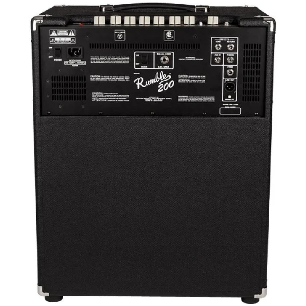 Fender Rumble 200 V3 Bass Guitar Amplifier World Music Supply