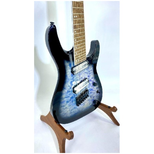 Jackson Slatx7 Quilt Maple Multi-Scale - Trans Blue Burst