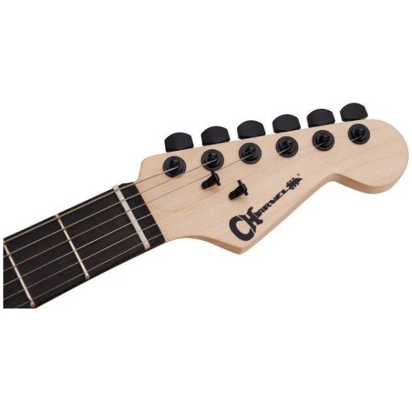Charvel Pro Mod San Dimas 3 Hardtail Electric Guitar - Satin Black Sassafras