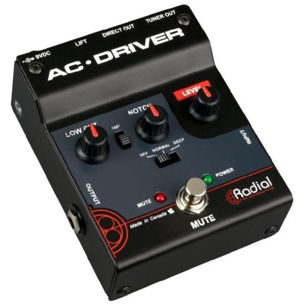 Radial Engineering AC-DRIVER Acoustic Instrument Preamp