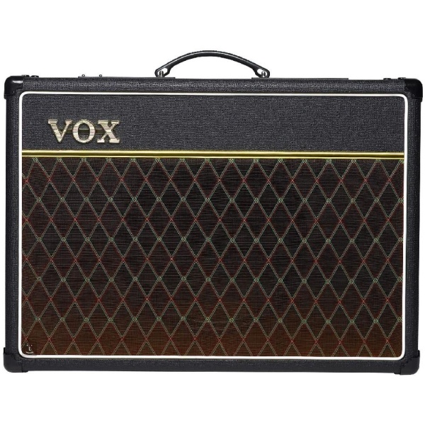 Vox AC15C1X Custom 15 Watt 2 Channel Guitar Amplifier with 12 Inch Blue Alnico Speaker