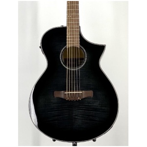 Ibanez AEWC400TKS Aew Series Acoustic Electric Guitar Transparent Black Sunburst