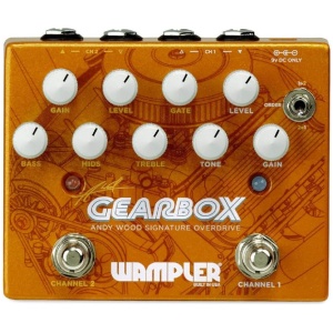 Wampler Andy-Wood-Gearbox Andy Wood Signature Dual Drive Pedal with Advanced Routing