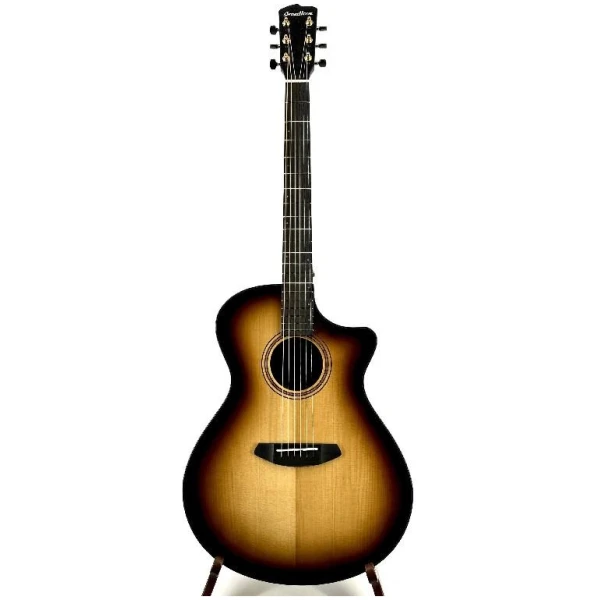 Breedlove Artista Pro Concerto Burnt Amber Acoustic Electric w/ Case Ser# CC221203194