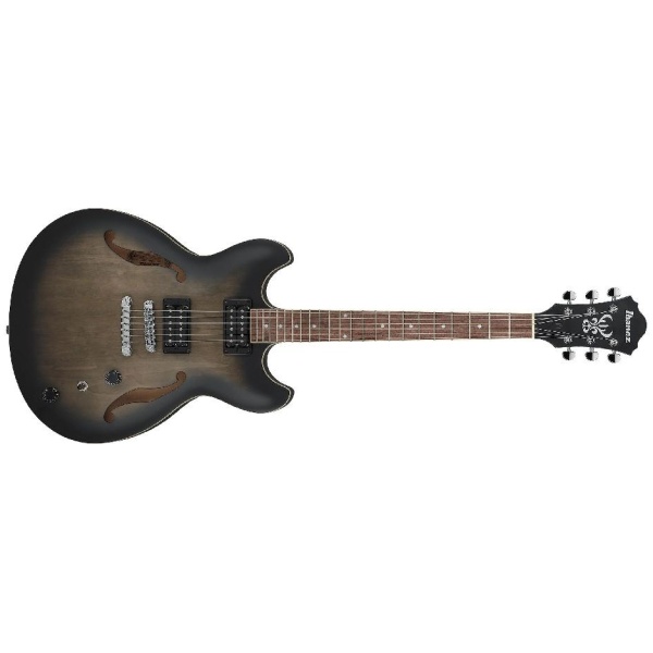 Ibanez AS53TKF Electric Guitar Artcore - Flat Trans Black