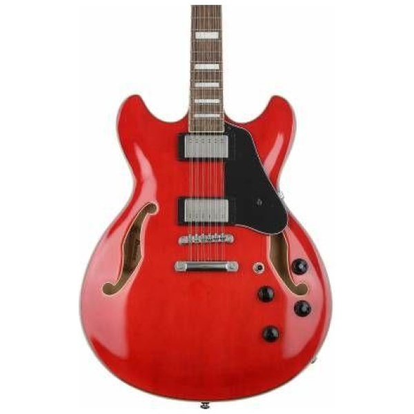 Ibanez AS7312TCB Artcore 12 String Electric Guitar - Trans Cherry Red