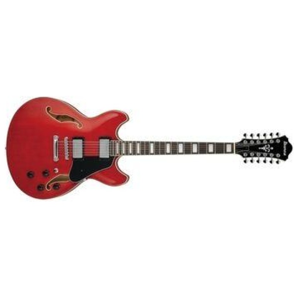 Ibanez AS7312TCB Artcore 12 String Electric Guitar - Trans Cherry Red