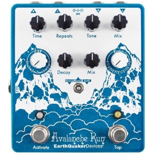 EarthQuaker Devices Avalanche Run Stereo Delay & Reverb Pedal