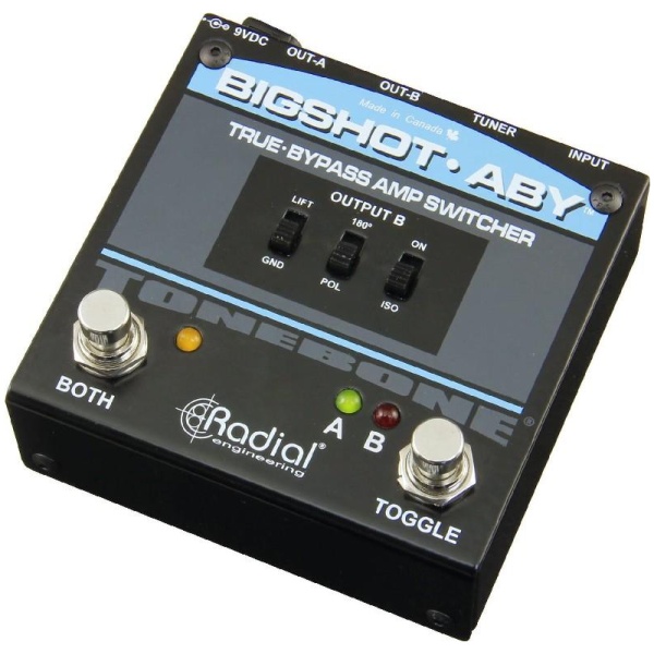 Radial Engineering BIGSHOT-ABY True-Bypass Switcher