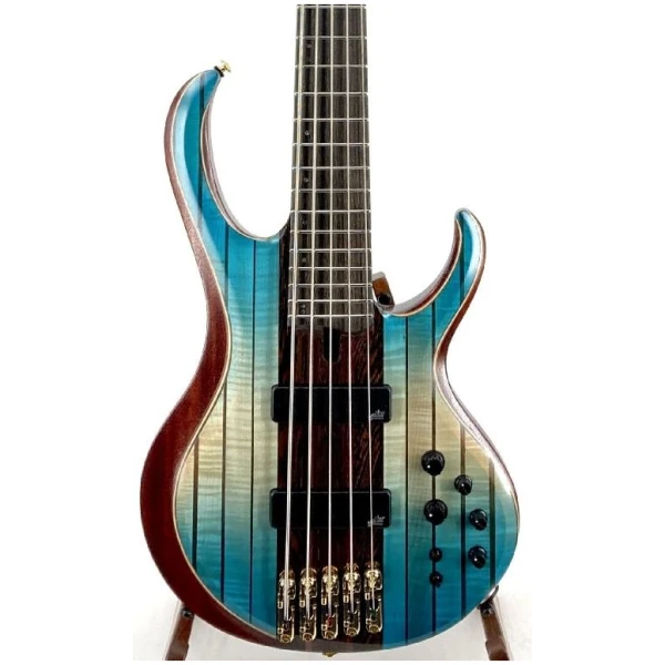 Ibanez BTB1935CIL 5 String Electric Bass Guitar Caribbean Islet Low Gloss Ser# I221212419