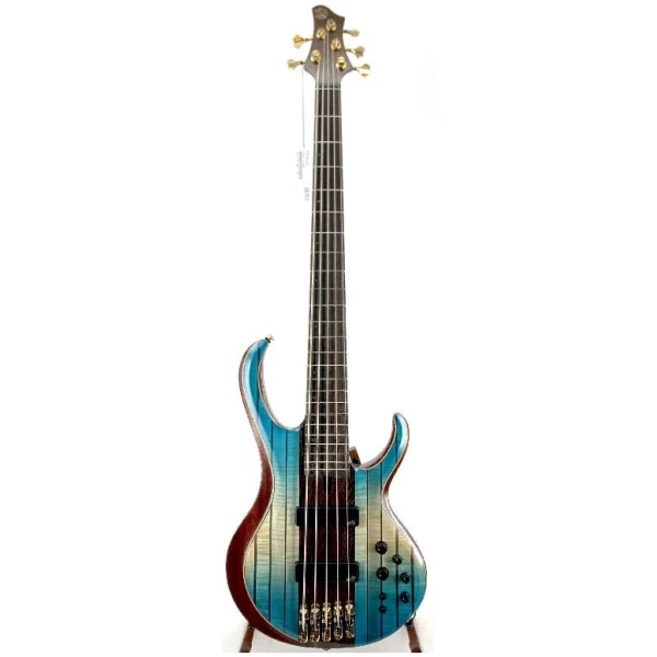 Ibanez BTB1935CIL 5 String Electric Bass Guitar Caribbean Islet Low Gloss Ser# I221212419