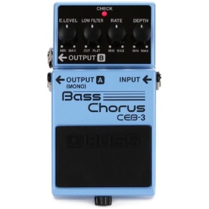 Boss CEB-3 Bass Chorus Pedal with Low Filter Control