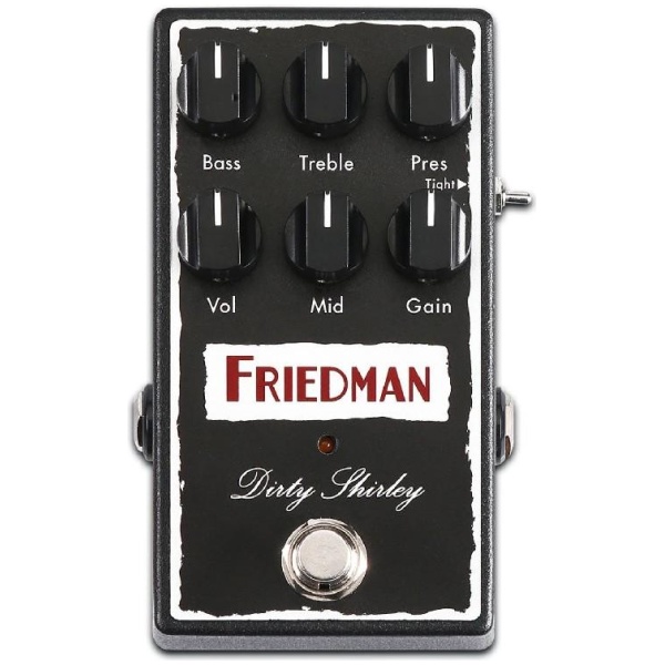 Friedman DIRTY-SHIRLEY Distortion Pedal Based on Dirty Shirley Amplifier