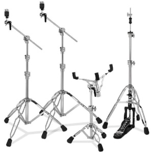 Drum Workshop DWCP3000PKA Hardware Pack with 2 Boom Cymbal Stands Hi Hat and Snare Stand