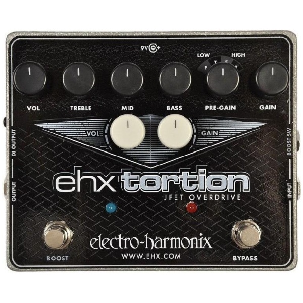 Electro Harmonix EHX TORTION JFET Based Overdrive Pedal