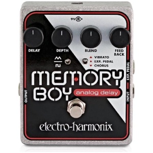 Electro Harmonix MEMORY BOY Analog Echo/Chorus/Vibrato w/ Power Supply Pedal